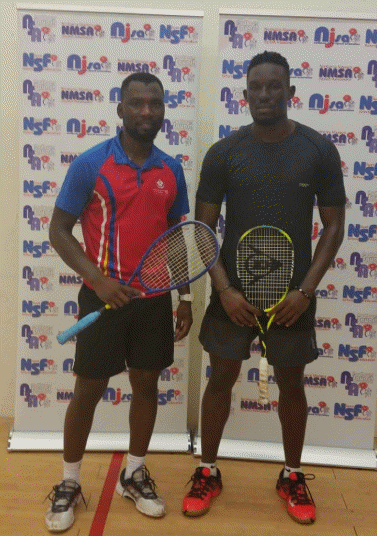 Kundanji Kalengo and Kelvin Ndhlovu mens finalist